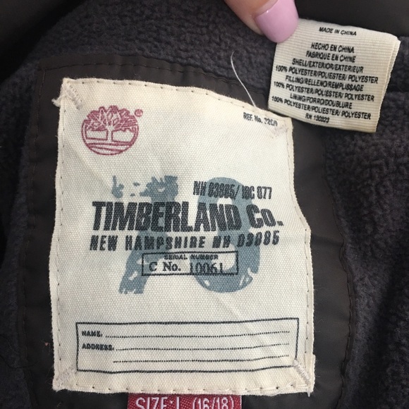 Timberland Boys Puffer Jacket - Picture 8 of 8